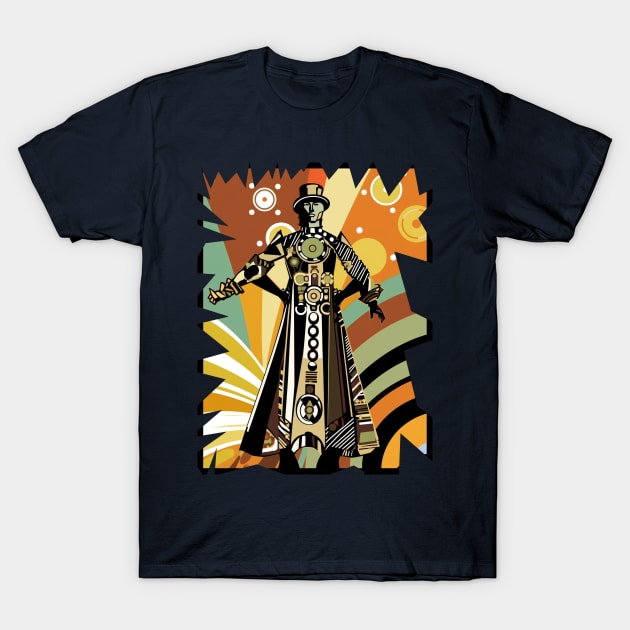 Steampunk Hero T-Shirt by jPodushko